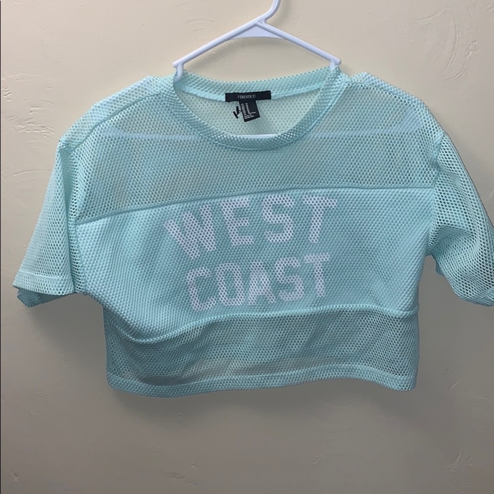 Mesh tee shirt